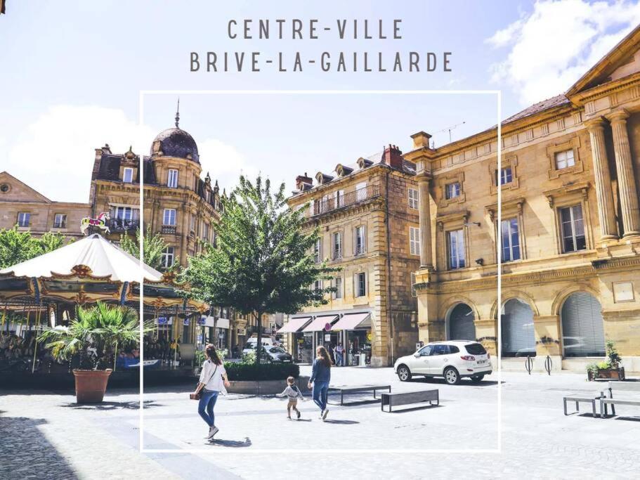 Апартаменты #Le Maitre Du Navire - Grand Studio - Hyper Centre Бриве-ла-Гаилларде Экстерьер фото